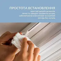 Крючки для штор и карнизов Сигма набор 100 шт пластиковые черные для штор, тюля и гардин крючок
