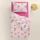 Подростковое постельное белье с простыней на резинке PINK PARIS CATS CS4
