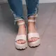 Женские босоножки Fashion Callie 3607 41 размер 25,5 см Бежевый