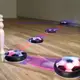 Футбольный мяч футболайзер для дома с подсветкой Hoverball KD008 черный