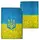 Обложка на паспорт Герб Украины винтаж (ткань)