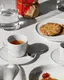 Набор из 4 чашек с кофейными блюдцами Alessi Itsumo 210 мл
