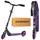 Самокат двухколесный iTrike SR 2-039-8-V фиолетовый