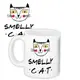 Кружка с принтом Smelly cat 330 мл (KR_DR010)