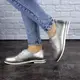 Женские туфли кожанные Fashion Cisco 1927 40 размер 25 см Серебро