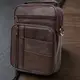Мессенджер мужской вертикальный Vintage 20436 Коричневый