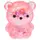Жвачка-тянучка "Мишка", 5,5 см, коралловый