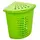 Корзина для белья угловая Stenson 122051-olive 45 л оливковая