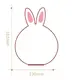 Детский светильник – ночник Зайчик LED Rabbit Soft Touch силиконовый со встроенным аккумулятором ∙ 7 режимов свечения