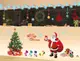 Набор новогодних наклеек на окно Happy New Year 9122 30х90 см 4 листа