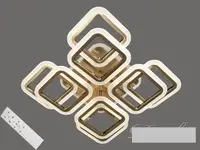 Потолочная LED-люстра с диммером и подсветкой, 105W A3001дне
