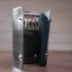 Стильная кожаная ключница Vintage 14934 Черная