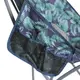 Раскладной стул Lesko S4576 Green leaves туристический походный для дачи пикника 60*95*38 см