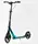 Двухколесный складной самокат Best Scooter, фонарик, амортизатор. Black and turquoise (113199)