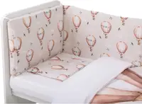 Комплект детского постельного белья Bubaba by FreeON FLYING BUNNY BEIGE (6 шт.)