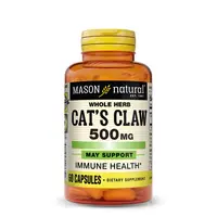 Натуральная добавка Mason Natural Cat’s Claw 500 mg 60 капсул