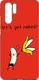 Чехол-накладка TOTO Cartoon Soft Silicone TPU Case Huawei P30 Pro Banana Red