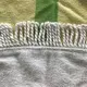 Пляжное полотенце с бахрамой круглое Homytex 150*150 Мозайка