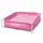 Бассейн каркасный Intex 122х122х30 см, 337 л. Pink (55809)