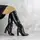Сапоги женские Fashion Sarge 2185 39 размер 25 см Черный