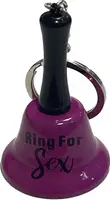 Брелок колокольчик Ring For Sex 8957 3.8 см фиолетовый