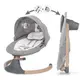 Шезлонг-качели 2в1 Kidwell LUXI Dark Melange/Wooden
