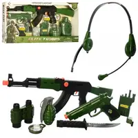 Игровой набор военного ББ M016AB 6 предметов