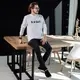 Свитшот "Я И БАЛ", Белый, S, русский
