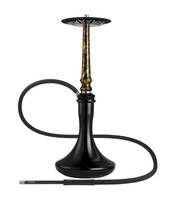 Кальян Tiaga Hookah Astra, золотый, стильный дизайн, высота 53 см на колбе Craft Black
