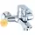 Смеситель HM Ø40 для ванны литой AQUATICA HM-1C131C (9736200)