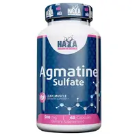 Предтренировочный комплекс Haya Labs Agmatine Sulfate 500 mg 60 капсул