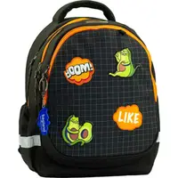Школьный рюкзак Bagland Butterfly 21 л. черный 1155 (0056566)