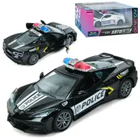 Машинка полицейская инертная Auto Mir Corvette  AS-3002 11.5 см