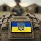 Набор шевронов 2 шт с липучкой Флаг Украины с гербом 5х8 см вышитый патч нашивка шеврон Украина