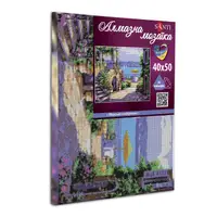 Алмазная мозаика на подрамнике Santi Морская набережная 954784 40х50 см