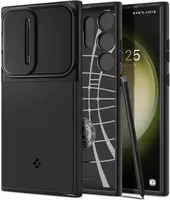 Чехол Spigen для Samsung Galaxy S23 Ultra - Optik Armor, Black (ACS05639)