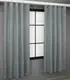 Комплект (2шт. 1,3х1,7м.) коротких штор лён-софт, коллекция "Парма". Цвет серый. Код 1340ш 35-0012