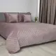 Покрывало полуторное ТЕП Velour Ромб круглый 4-00515_33953 150х210 см темно-розовое