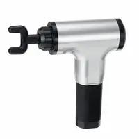 Акумуляторний портативний ручний масажер для тіла Fascial Gun YX-908 Silver (9671)