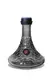 Колба с кликом AMY Deluxe 072.01 "Alu Antique Berry" - Black