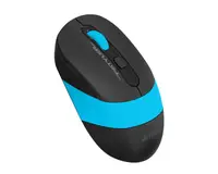 Миша комп'ютерна бездротова A4Tech Fstyler FG10S Black/Blue блакитна