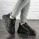 Женские кроссовки Fashion Mystic 1695 38 размер 23 см Черный