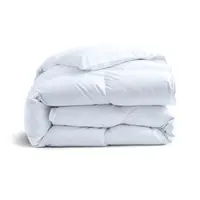Евро одеяло из натурального хлопка 4 сезона в 200х230 WHITE