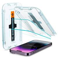 Защитное стекло Spigen для iPhone 14 Pro Max - EZ FIT GLAS.tR (2 шт), Clear (AGL05202)