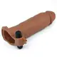 Насадка с вибрацией Add 3" Vibrating Penis Sleeve, Brown