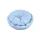 Лежак для котов собак круглый Taotaopets 511101 Light Blue 32*10 см овечья шерсть