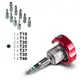 Отвертка с набором бит Trotec 40 pieces Bit and Socket Wrench Set (6200001005)