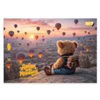 Альбом для малювання скоба з перфорацією А4 YES Adventure awaits 130655 28 аркушів