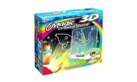 Электронная доска для рисования SUNROZ 3D Magic Drowing Board Морской стиль с подсветкой и 3Д эффектом