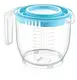 Миска для смешивания с шкалой и крышкой Dunya Plastik 10200 2,2 л